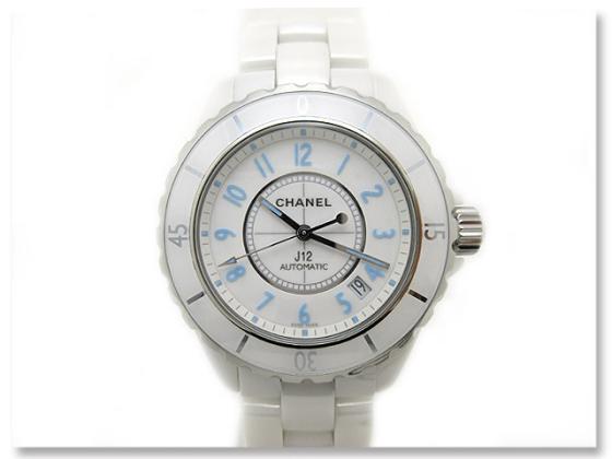 CHANEL】シャネル『J12 ホワイトセラミック 12Pダイヤ 38mm』H1629 