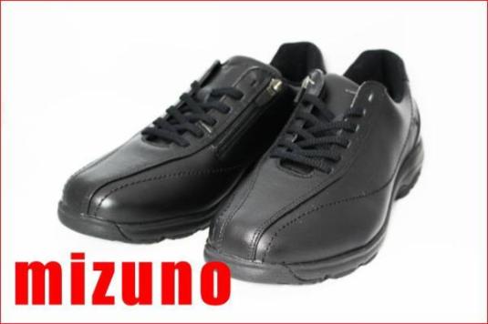 半額・未使用品 mizuno ミズノの高機能ウォーキングシューズ LD40　IV　￥16，000 メンズ 黒 27.0cm EEE 靴 最新モデル 50%OFF