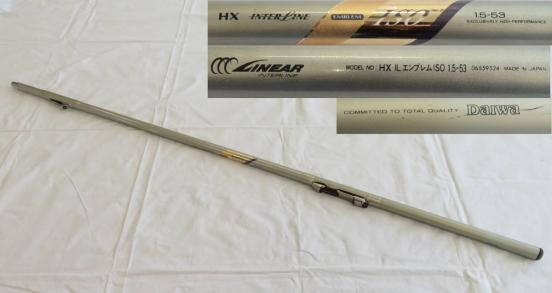 Daiwa HX IL エンブレム ISO 1-53V 激レア美品 日本製 Daiwa/ダイワ/HX IL エンブレム ISO 1.5-53/インターライン ［K］