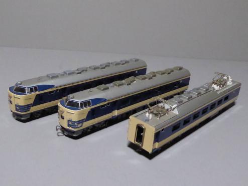 カツミ製 HO 鉄道模型 581系 3両 Yahoo!オークション -「カツミ 581系