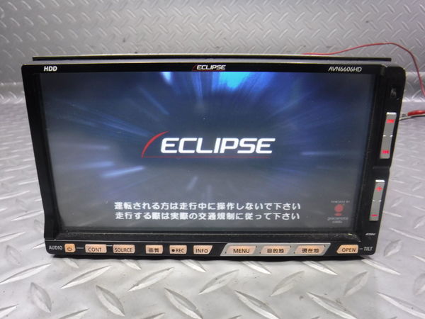 保証付 ECLIPSE イクリプス HDDナビ ナビ カーナビ CD DVD フルセグ