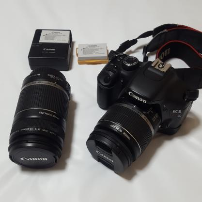 キャノン EOS kiss X4 デジテルカメラ レンズ2個付き EFS 18