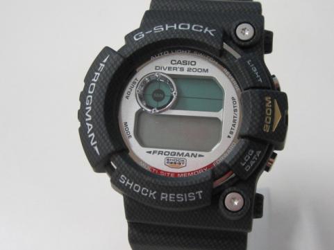 1円スタート☆G-SHOCK GW-201NT-1JF FROGMANフロッグマン 美品 