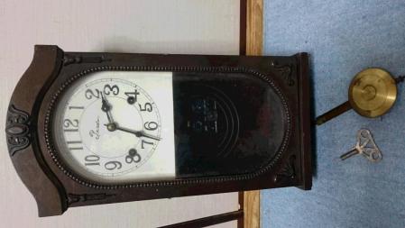 柱時計 | アンティーク ホールクロック,シナ材,完成品,柱時計,大型