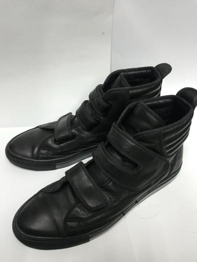 RAF SIMONS ラフシモンズ レザー ベルクロ スニーカー 42 サイズ42