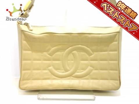 新作登場，安い シャネル CHANEL バッグ ショルダーバッグ ラムスキン ベージュ ココマーク チョコバー(ショルダーバッグ)｜売買されたオークション情報、yahooの商品情報をアーカイブ公開 - オークファン かばん、バッグ