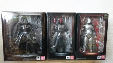 【未開封品】スターウォーズ　S.H Figuarts フィギュアーツ　ダース・モール　ダース・ベイダー　キャプテン・ファズマ
