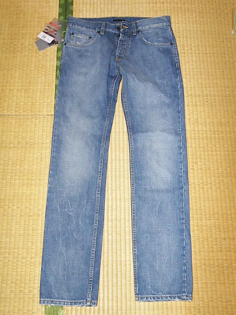 PRADA デニムパンツ インディゴブルー プラダPRADA/インディゴブルー デニムパンツ ジーンズ W30 新品 試着