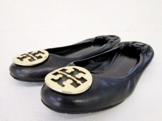 ◇◇TORY BURCH トリーバーチ 6M スウェード バレエシューズ 約23cm