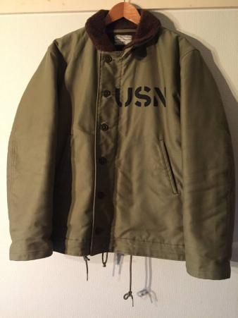 ザリアルマッコイズ n1 デッキジャケット 40 L USS ARGONAUT 1円