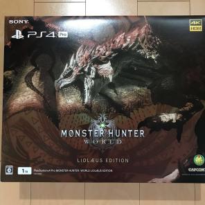 『即決不可』PS4 Pro 1TB  リオレウスエディション PS4 PRO モンスターハンター ワールド リオレウスエディション MHW