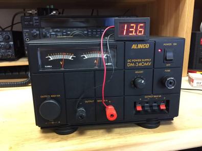 安定化電源 DM-340MV ALINCO - 直流安定化電源 うなり修理: DM-320MV