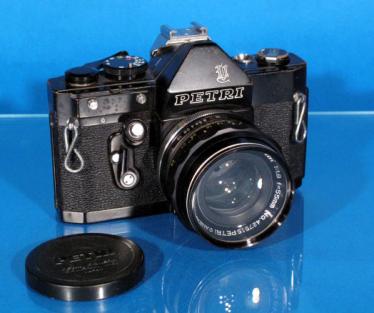 写確認整備品】ペトリV6ⅡBLACK／CCオートペトリ55mmf1.8付 写確認整備