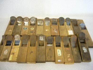 ◇◇古道具 大工工具 鉋/カンナ/かんな まとめて22点セット◇丸富/鉄