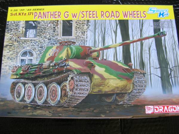 1/35 ドラゴン サイバーホビー ドイツ 戦車 パンサー パンター G型 スチールホイール仕様【新品】エッチングパーツ付