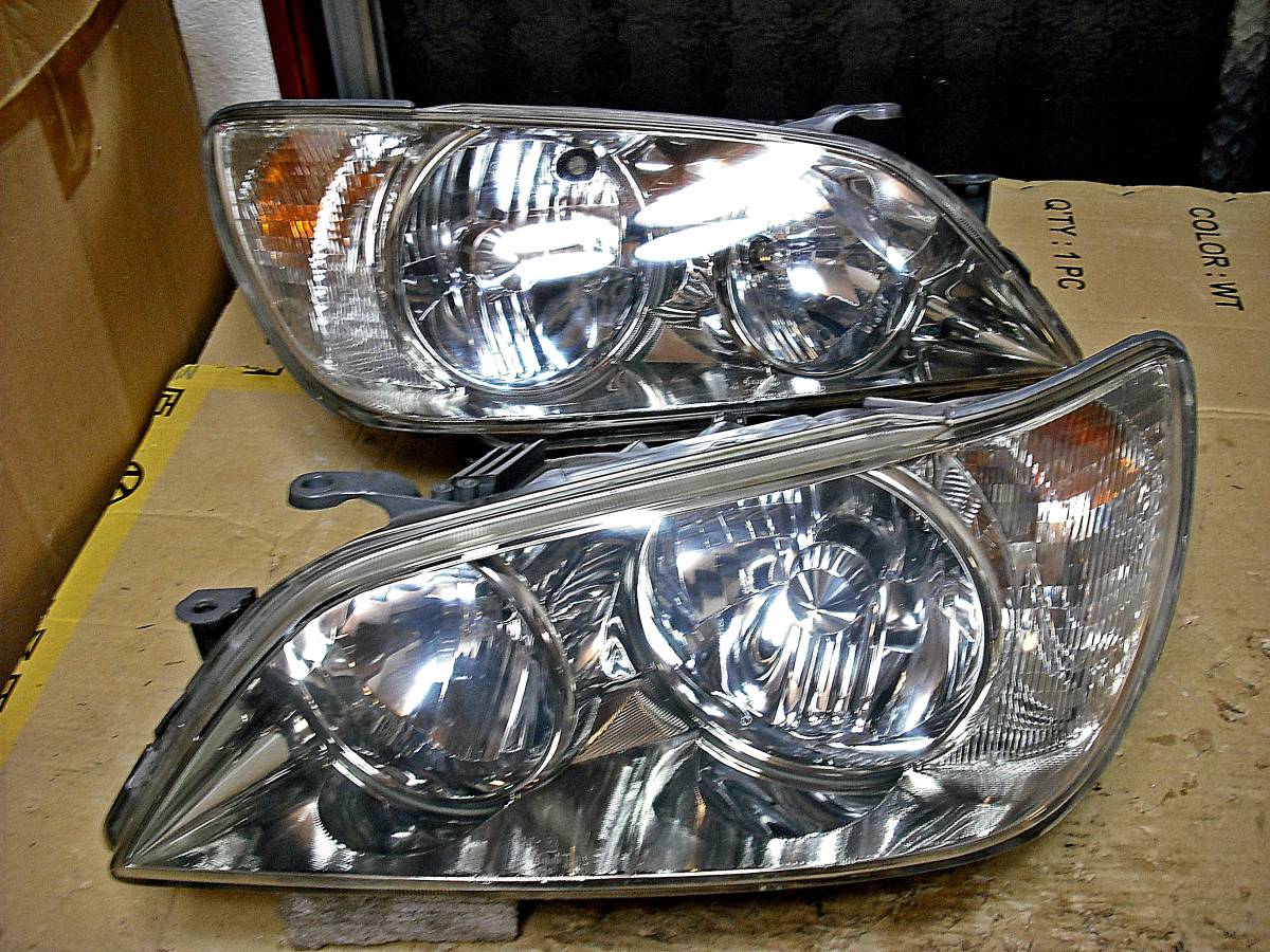 ウィッシュ ZGE20 純正 左 ヘッドライト HID 68-16 (C7501F)B 携帯より
