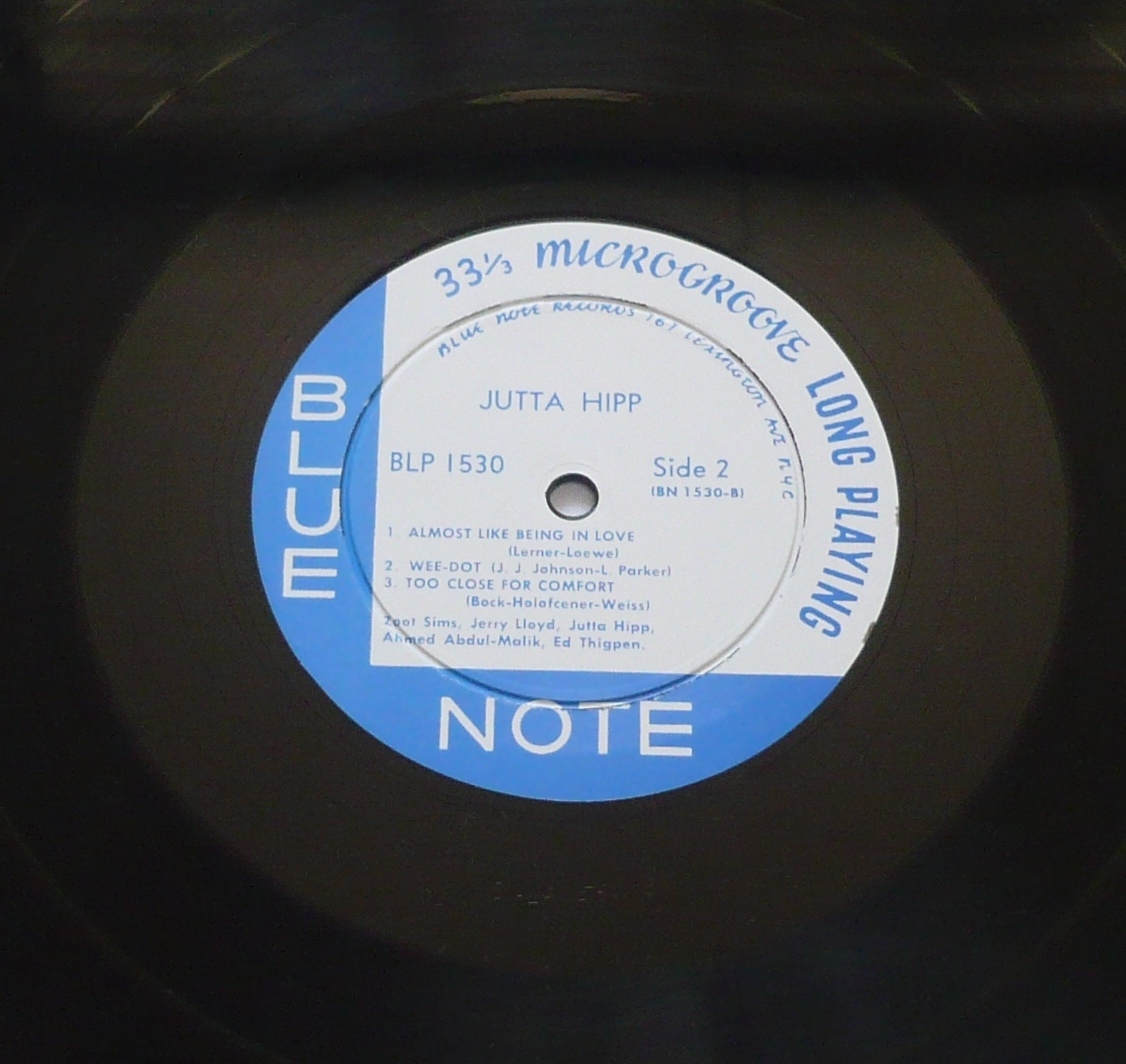 Jutta Sims Zoot Hipp - With HIPP with | 0 JUTTA Note Vinyl 公式