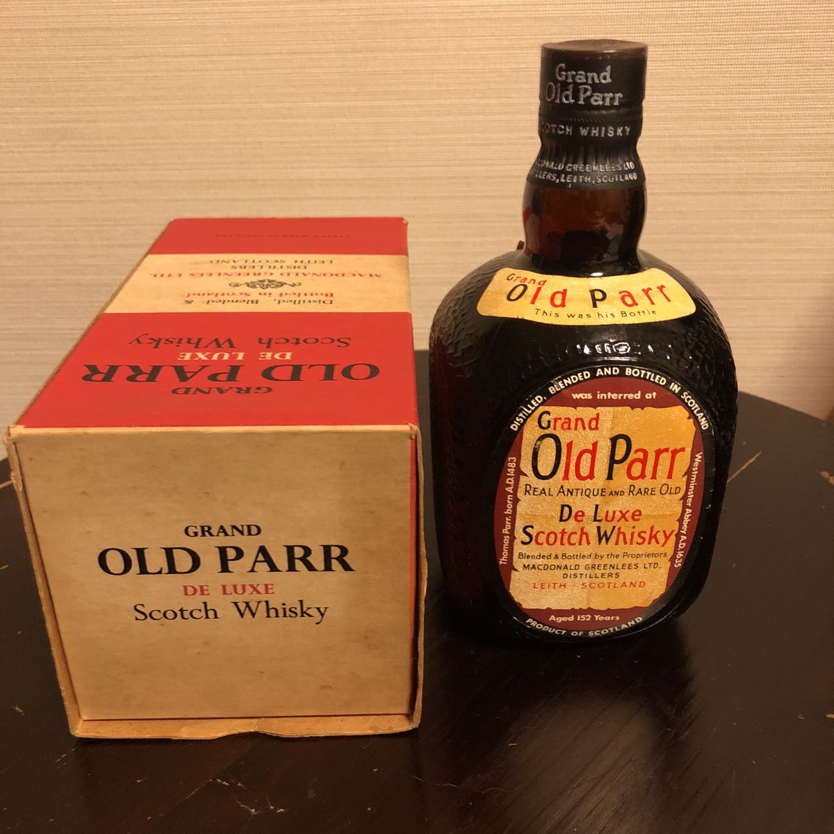 未開封 古酒 グランド オールドパー デラックス スコッチウイスキー