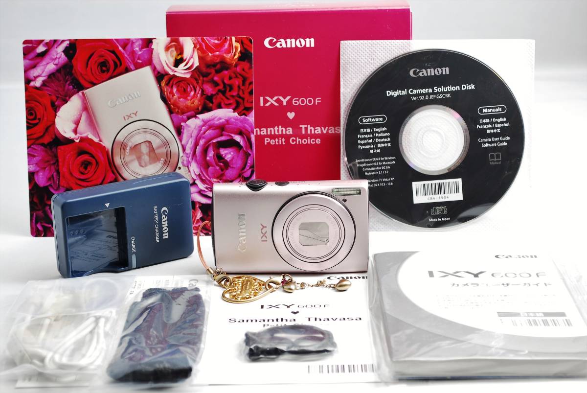 サマンサタバサ限定モデル キャノン Canon IXY 600F 《元箱・付属品