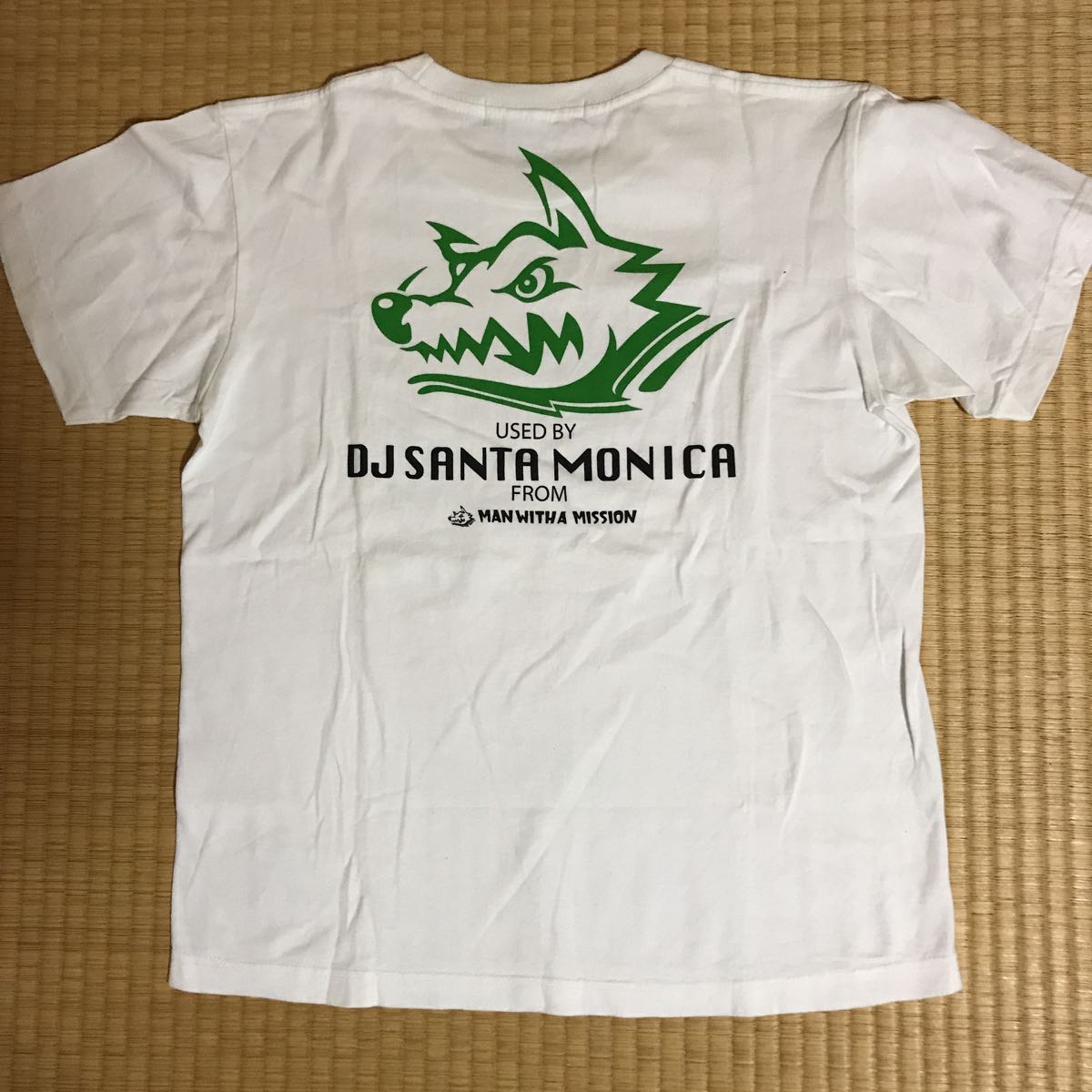 レア 2回着用 MAN WITH A MISSION 2013ツアー限定コラボTシャツ白S