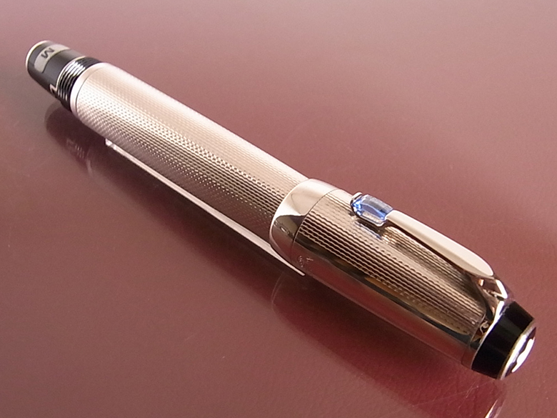 MONTBLANC】 モンブラン ボエム スターリングシルバー ブルー 万年筆