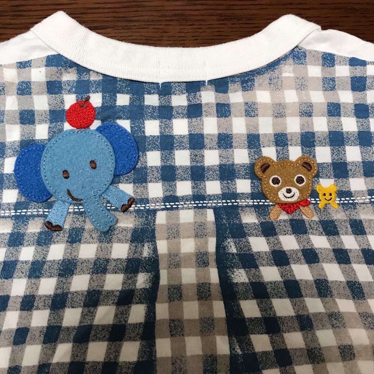 美品☆ミキハウス☆プッチーだまし絵プリントTシャツ90サイズ☆ミキハウス☆半袖☆80
