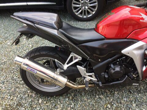 MC41 CBR250R スリップオンマフラー 実働 WirusWin MC41 CBR250R スリップオンマフラー 実働 WirusWin