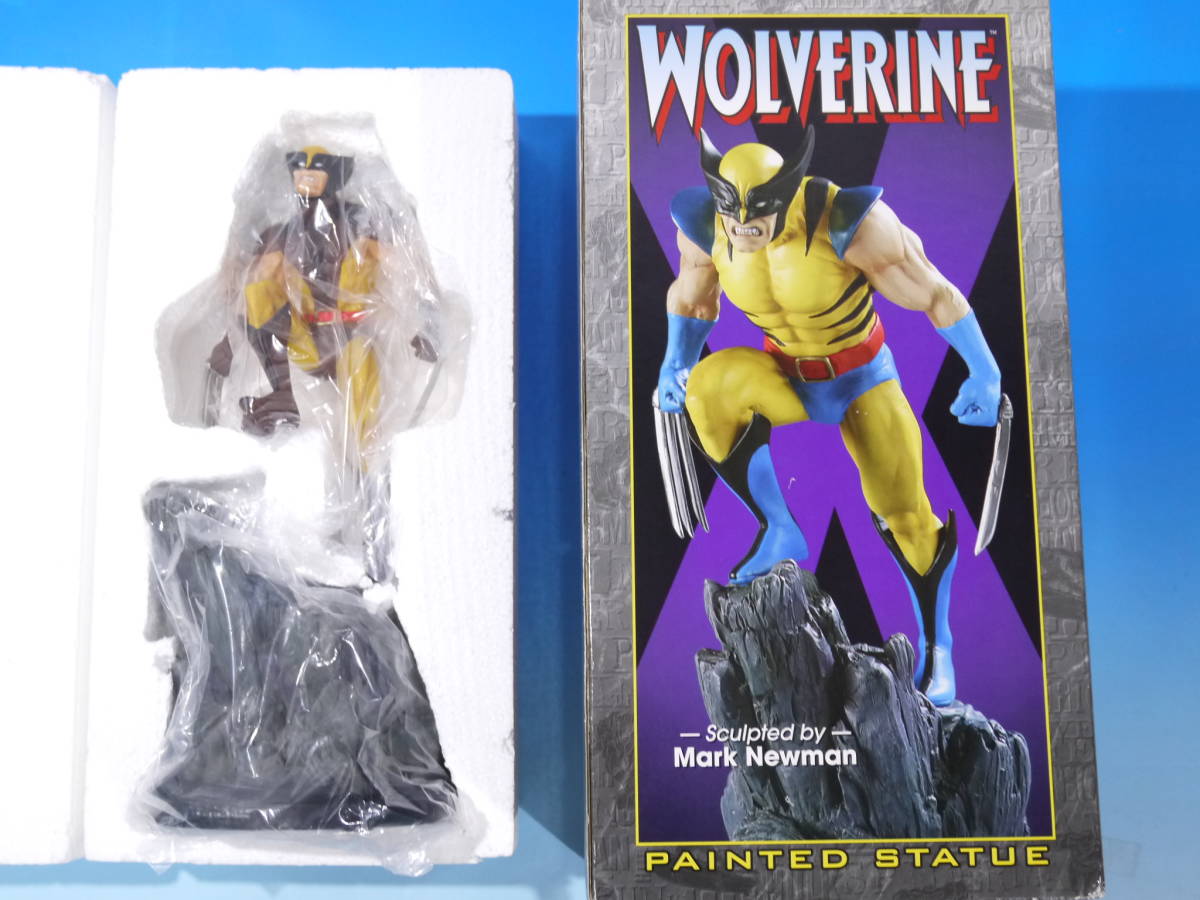 9097T/未使用◇マーベルMARVEL　マークニューマン ウルヴァリン スタチュー/BOWEN　ボウエン