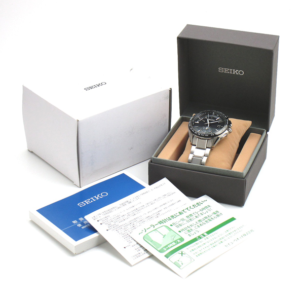 期間限定 1円～ 極上品 本物 SEIKO セイコー ブライツ SAGA233 8B63