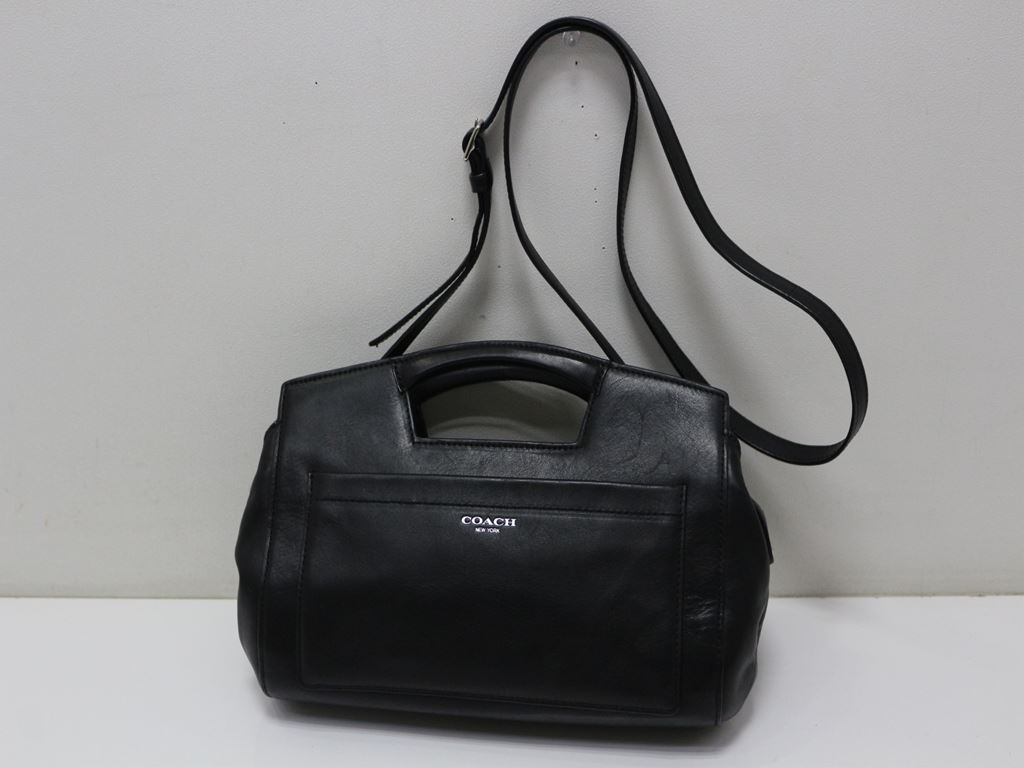 正規美品【コーチ】ニューヨーク 2WAY ショルダーバッグ ハンドバッグ 