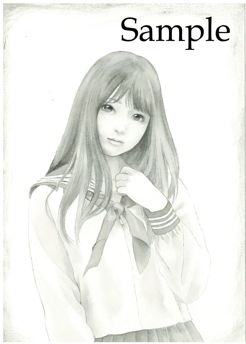 手描き イラスト 「Mono 944」A5サイズ 148mm×210mm Yahoo