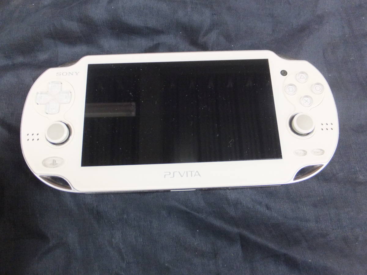 gf948 PSVita PCH-1100 本体のみ ホワイト ジャンク品