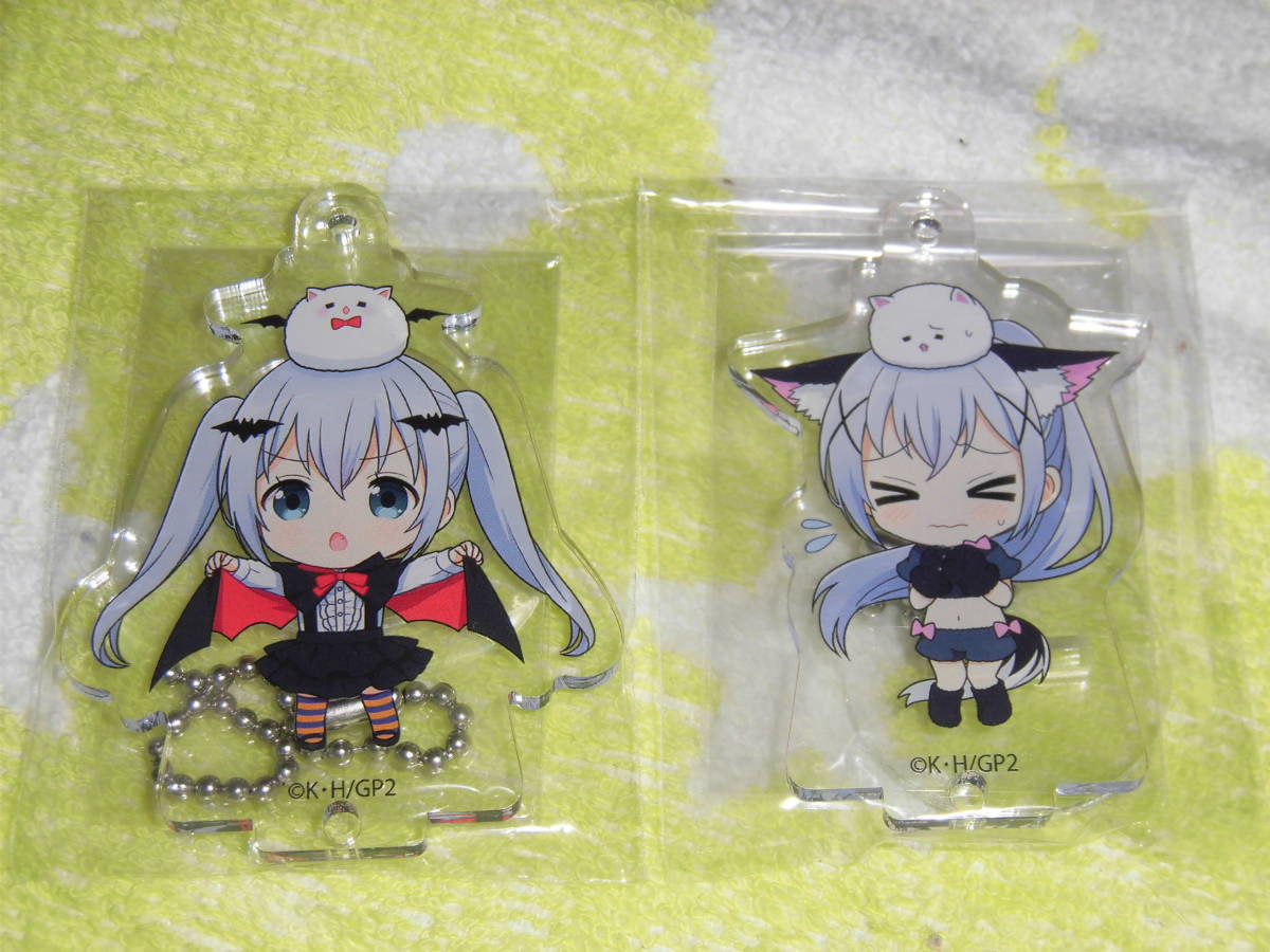 ご注文はうさぎですか？？☆チノ☆缶バッジ・アクリルキーホルダー等 7点