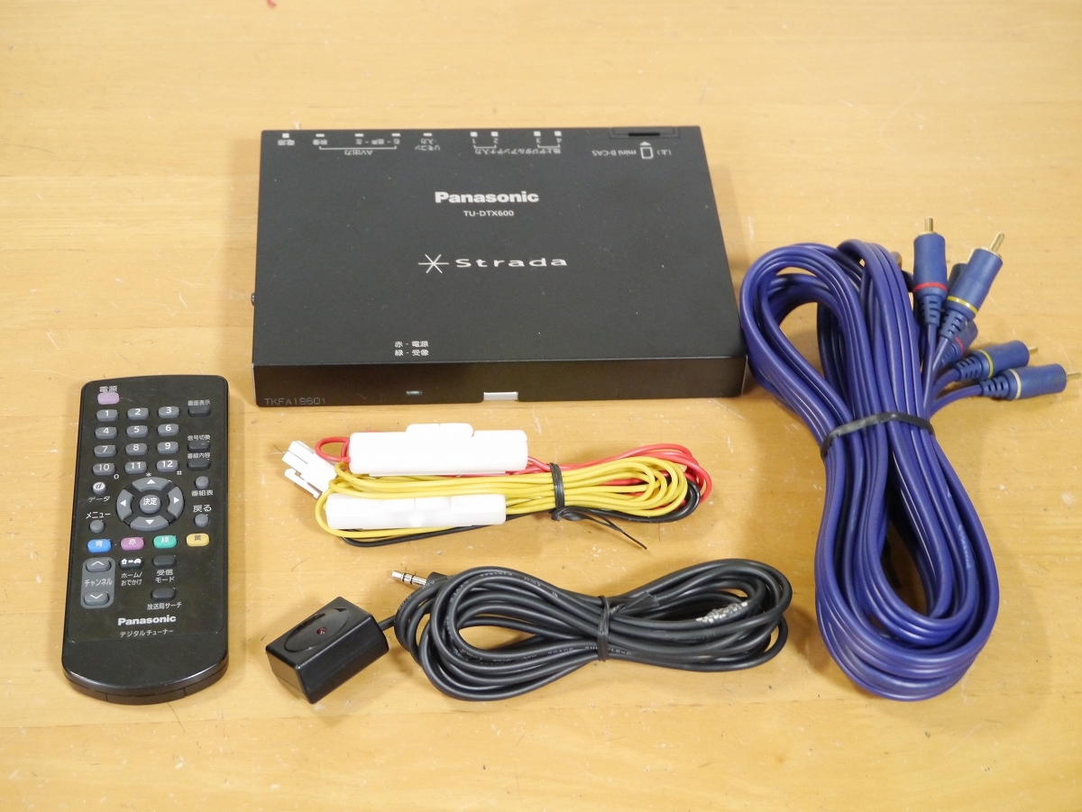 ○1円スタート！パナソニック〓TU-DTX600〓地デジチューナー○ 自動車