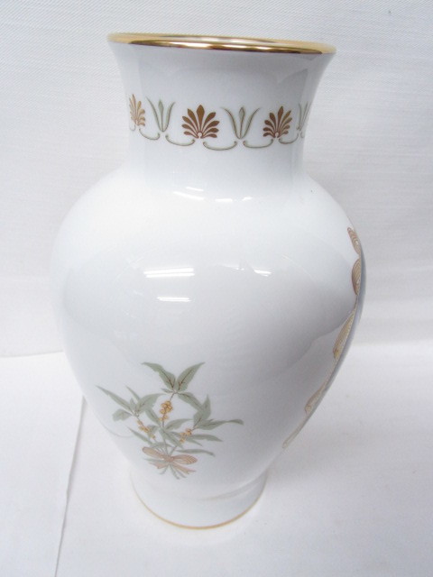 花瓶 大倉陶園 OKURA 金彩 花器 - フラワーベース CHINA 美 : 日本製