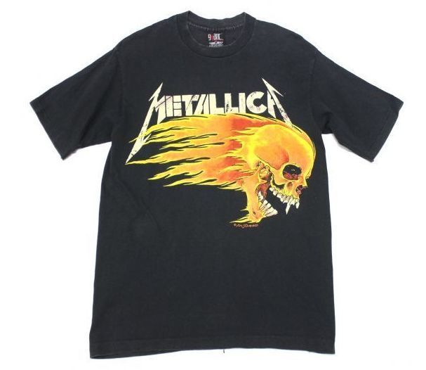 90s METALLICA Tシャツ PUSHEADデザイン giant USA製 L メタリカ