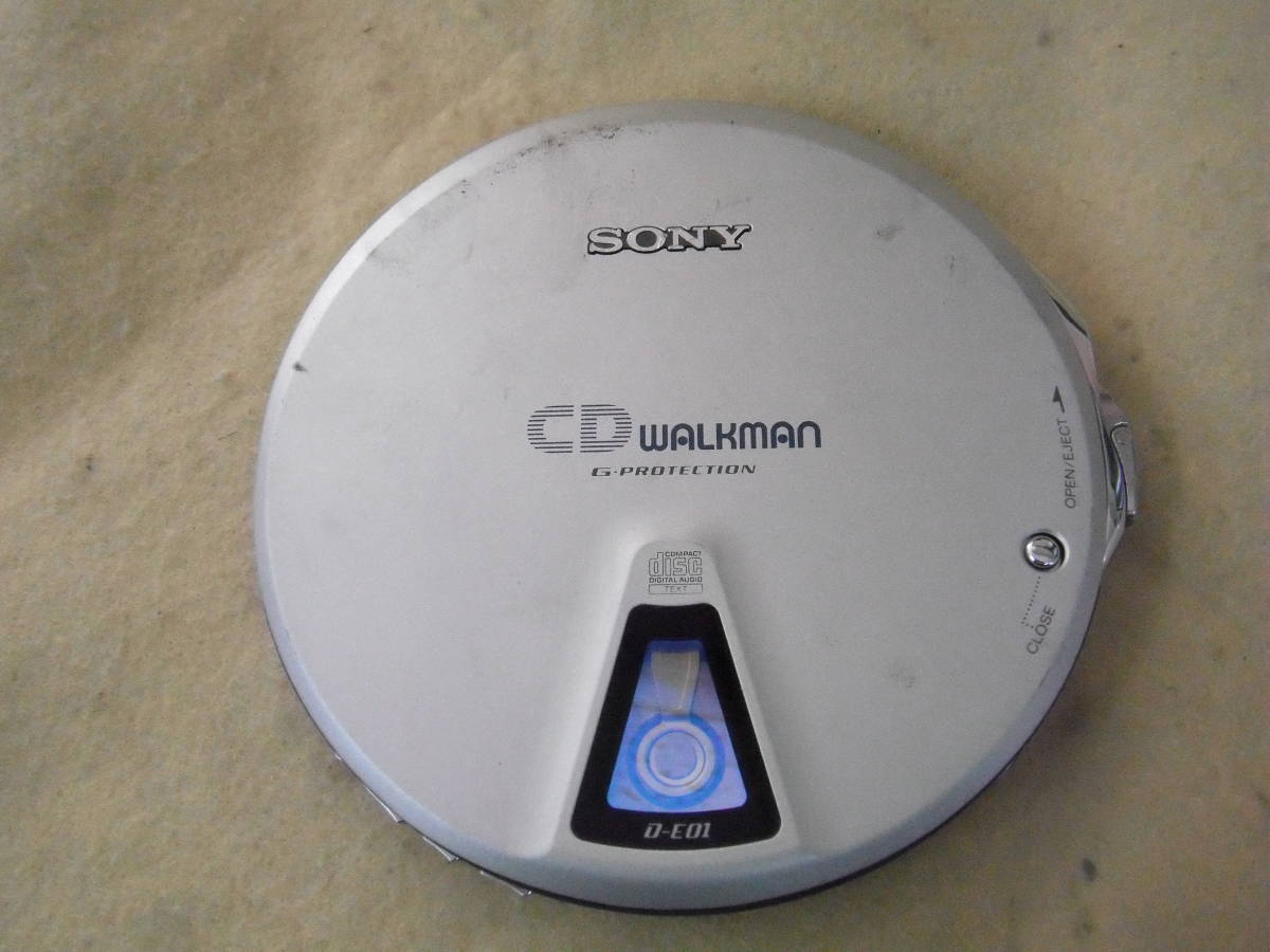 D-E01 SONY CD ⁄ WALKMAN - スロットイン 「sony ジャンクSONY CD