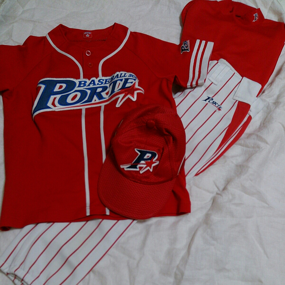ポルテ野球ユニフォームセット 150 ポルテ ユニフォーム ポルテ ポルテ ユニフォーム 野球 150 ベース