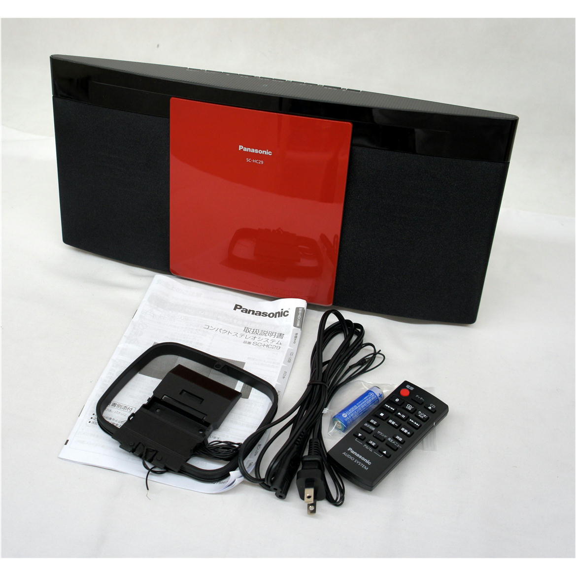 パナソニック ステレオコンポ SC-HC30 iPod 30pinドック システム