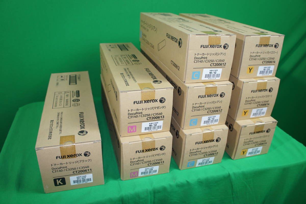 新品！4色セット・フジゼロックス・CT200611・CT200612・CT200613