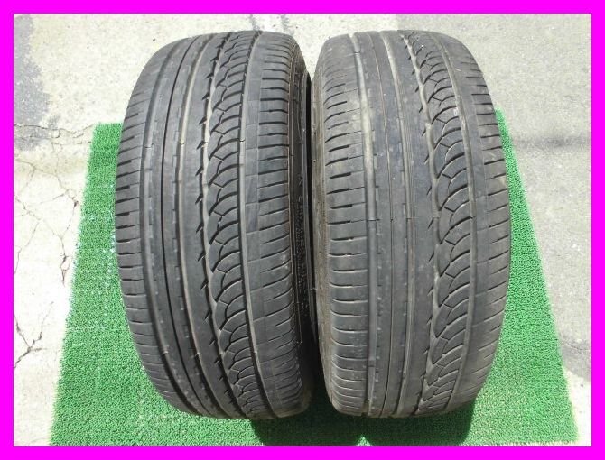 ☆売り切り☆バリ溝9分☆中古タイヤ 2本 NANKANG AS-1 225/45R18 15年