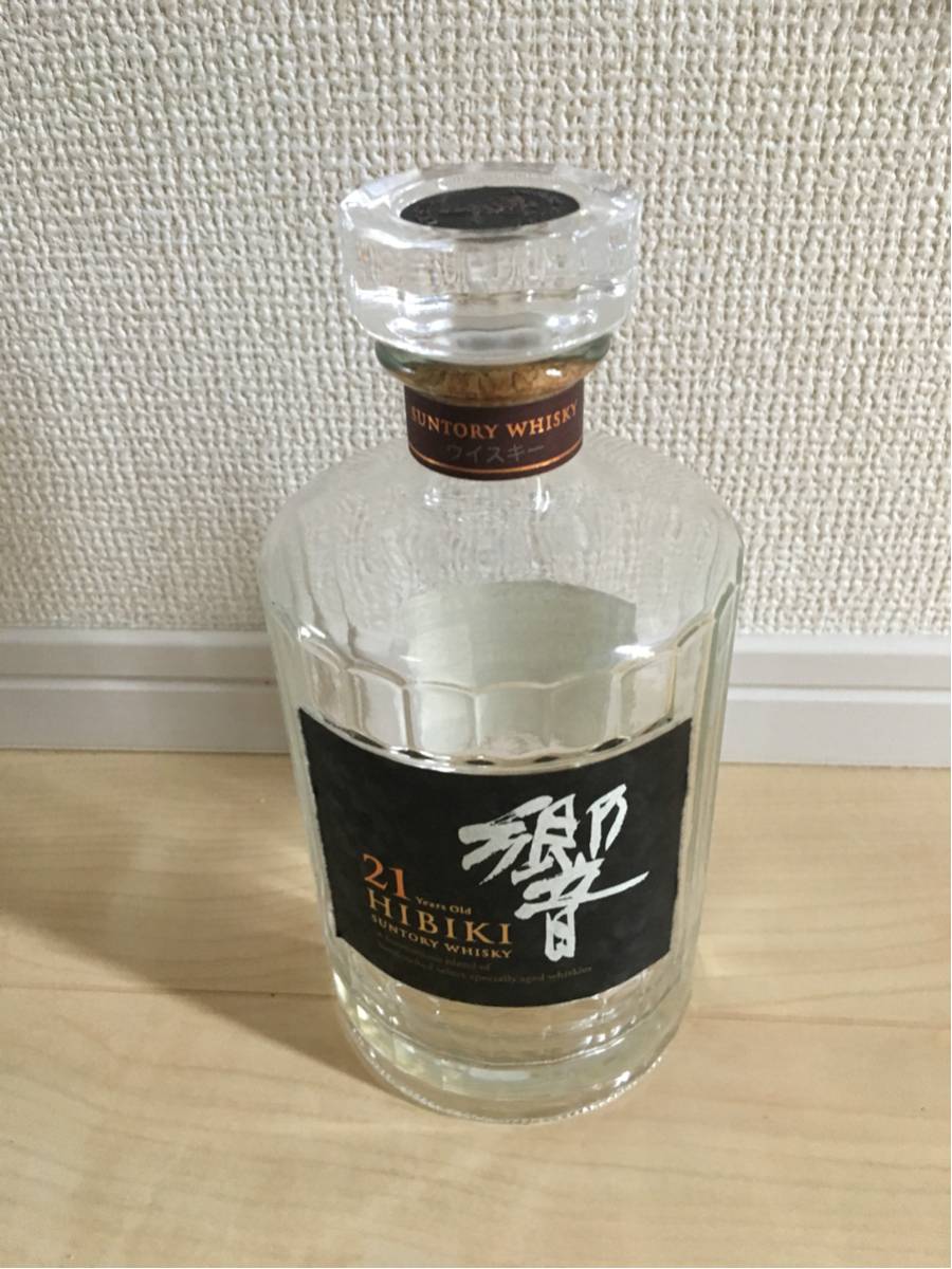 飲料・酒 響 21年 空瓶 5本