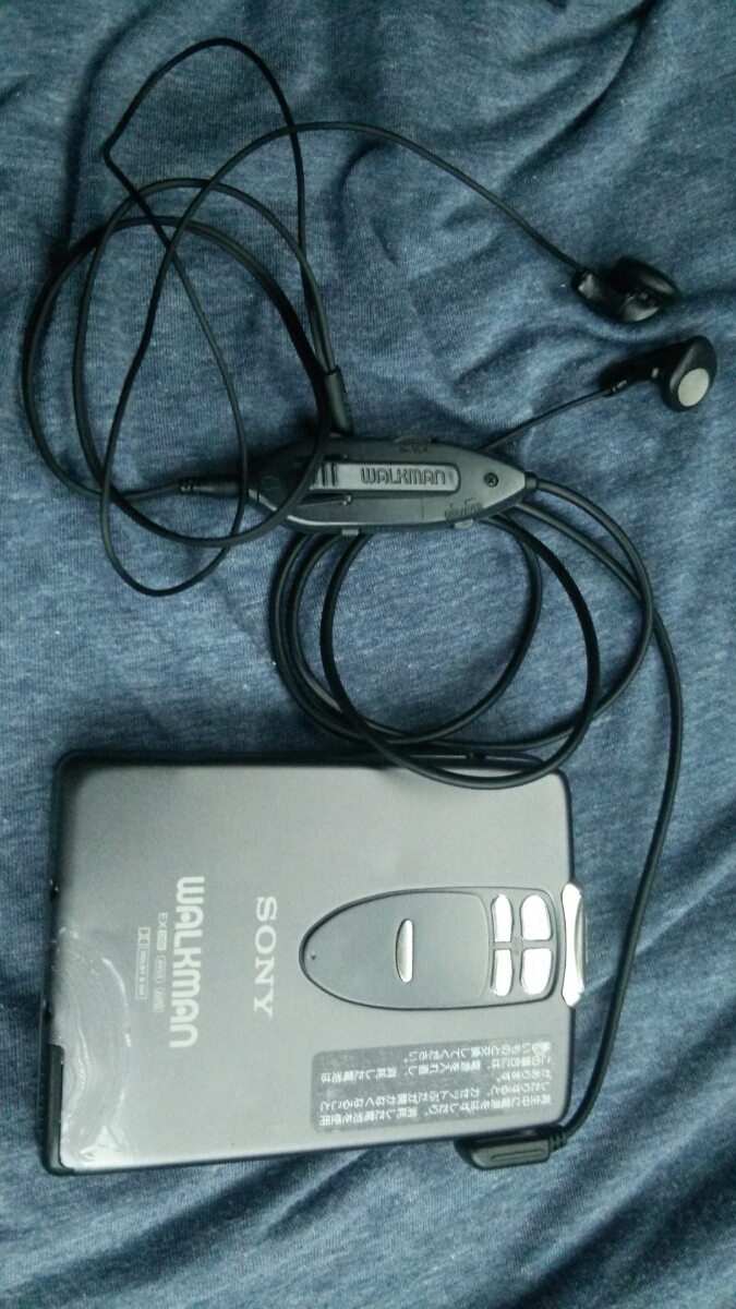 SONY WM-EX2 カセットウォークマン 動作 ,ステレオカセットプレーヤー