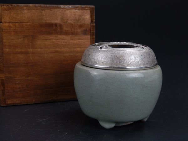 時代物 中国古玩 唐物 青磁 香炉 極上品 中国美術 古作 2026年最新