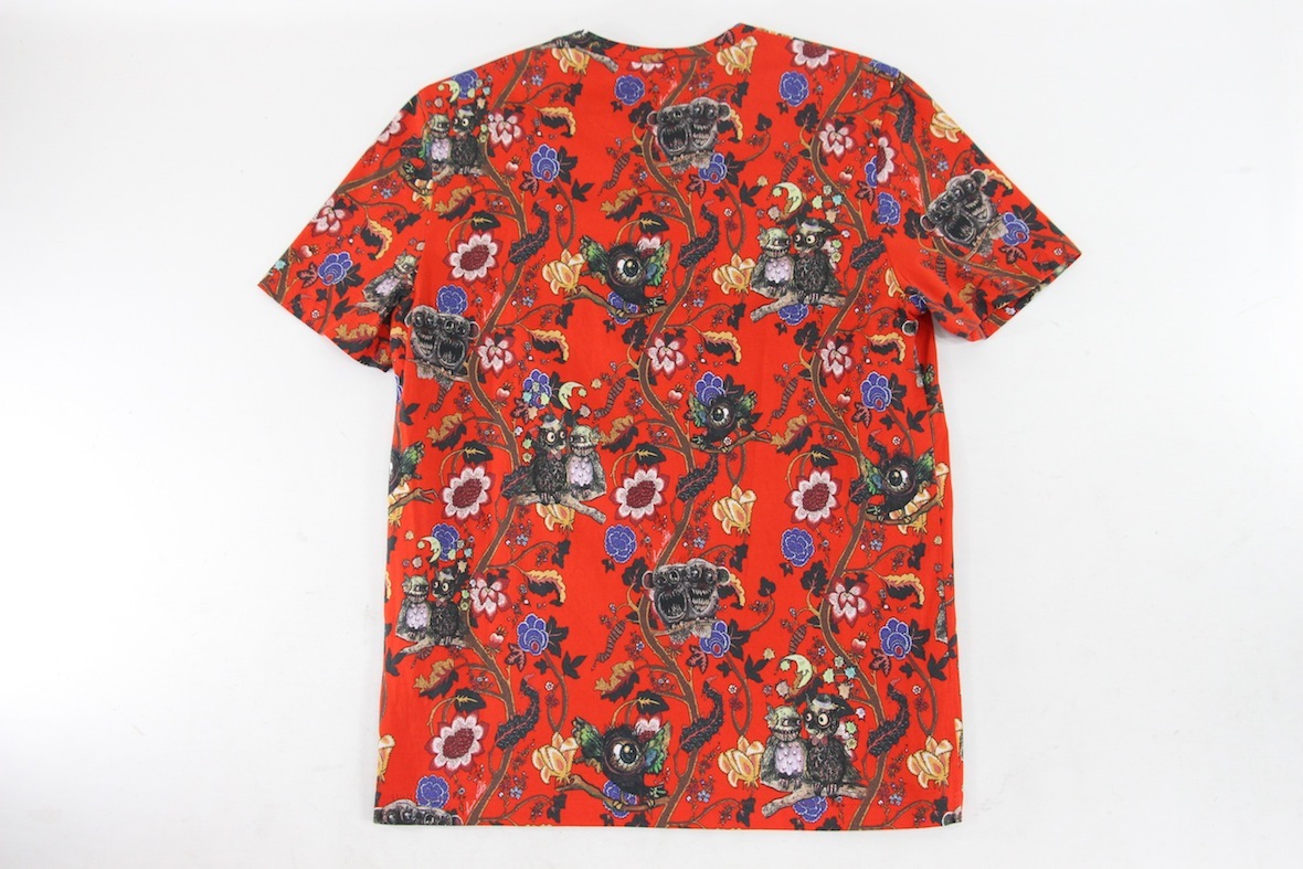 極美品】LOUIS VUITTON x CHAPMAN BROTHERS 総柄 Tシャツ S レッド 赤