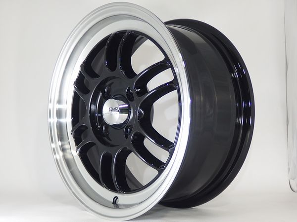 STANCEMAGIC#230 6J×14+35 100 軽量アルミホイール 軽レース等に 軽量STANCEMAGIC#230 6J×14+35 100/4 新品 送料無料