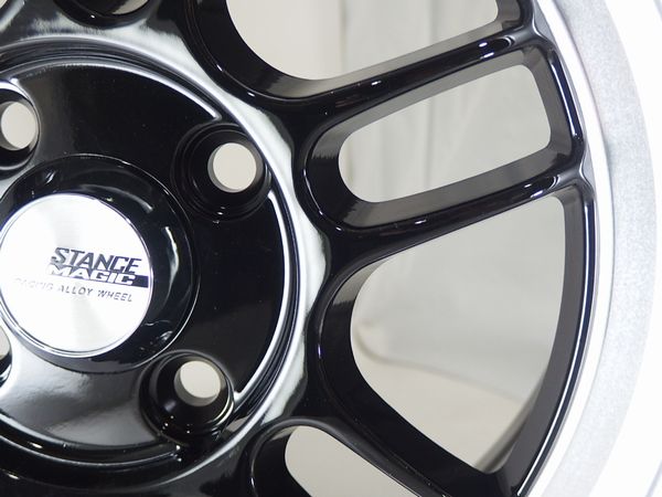 軽レース等に 軽量STANCEMAGIC#230 6J×14+35 100/4 新品 送料無料