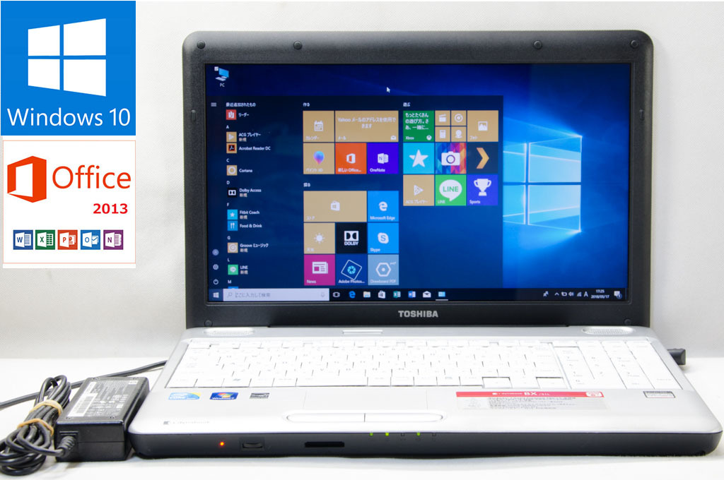 未使用 TOSHIBAノートPC dynabook Satellite R35/P SSD256G M8G Win7