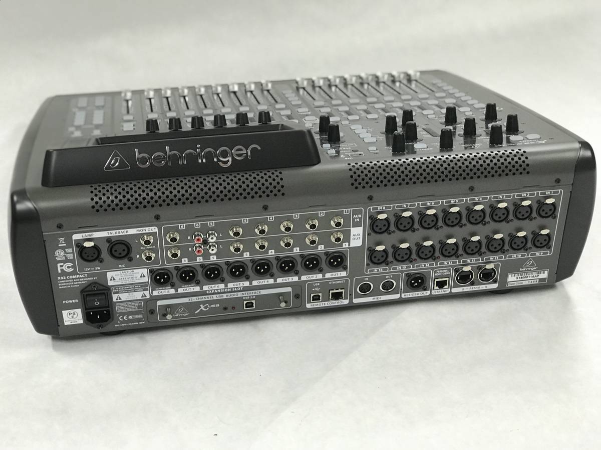 BEHRINGER】デジタルミキサー X32 COMPACT【ベリンガー】 【公式通販】
