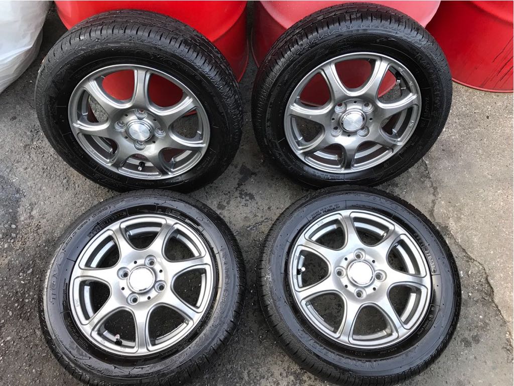 1円スタート売り切り品★155/65/R13^_^スティングレー☆モコ★ムーヴ☆スパーク★